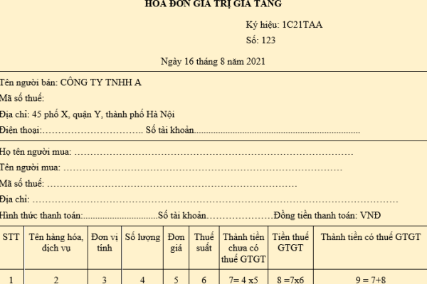 ĐÂU LÀ CÁC CHỈ TIÊU BẮT BUỘC TRÊN HÓA ĐƠN ĐIỆN TỬ?
